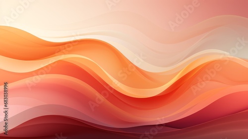 abstract red background with waves