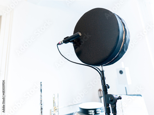 Stereo Microphone Binaural Jecklin Disc