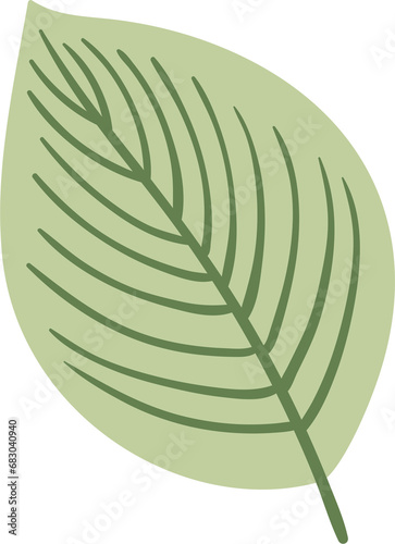 Floral element. Illustration