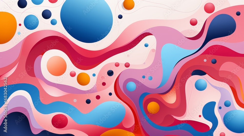 abstract background with circles abstract background with circles