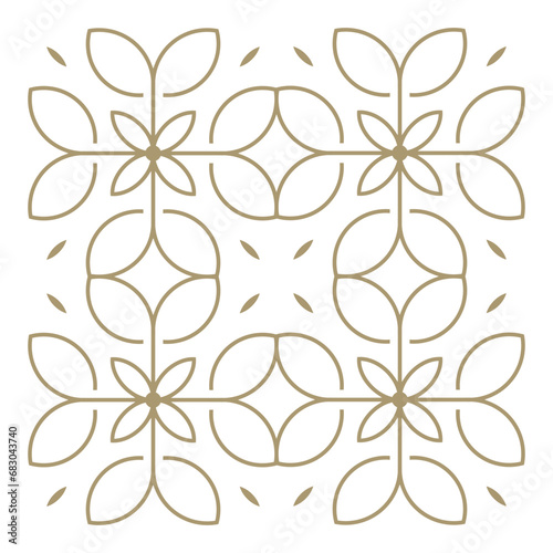 Creative pattern design element vector with abstract concept for business person
