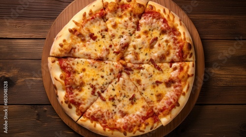 a pizza box filled with piping hot pizza, ready to be enjoyed at a party or gathering