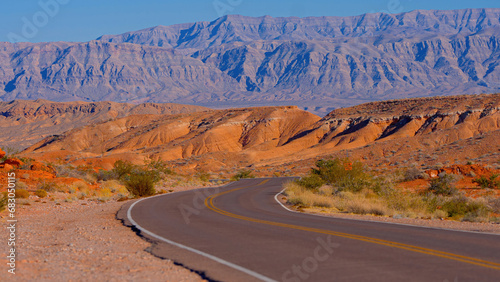 Panoramic view over the Arizona Desert - travel photography photo