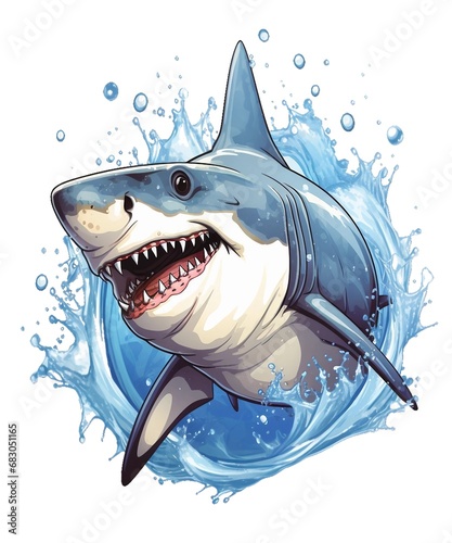 shark underwater Predator teath
