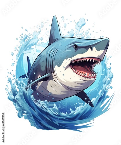 shark underwater Predator teath