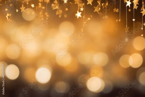 bokeh abstract background. AI Generated