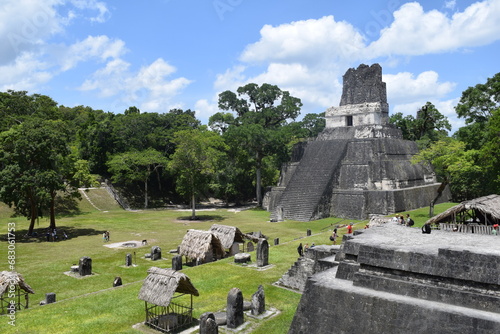Tableau sur toile Tikal National Park in Guatemala