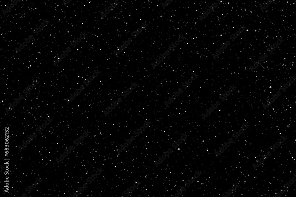 Starry night sky. Galaxy space background. Glowing stars in space. New Year, Christmas and celebration background concept. 