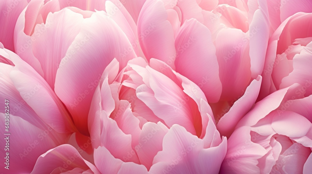 Close up macro view of pink peony flower bud. Floral background pattern Close up macro view of pink peony flower bud. Floral background pattern