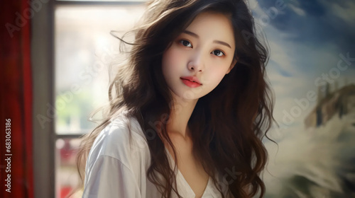portrait of an asian woman