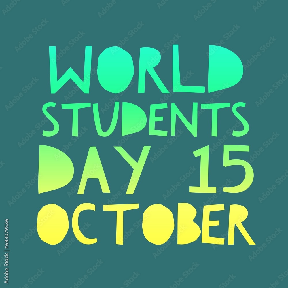 World students day 15 October national international 