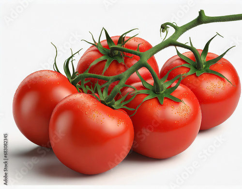 Organic Red Vine Ripened Tomatoes © Donald
