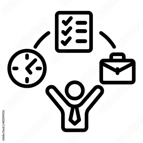 Flexible Work Arrangements Icon