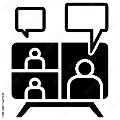 Virtual Team Training Icon
