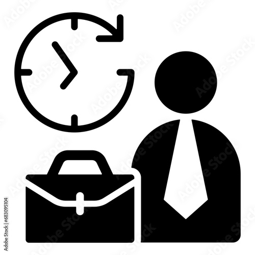 Fulltime Job Icon photo