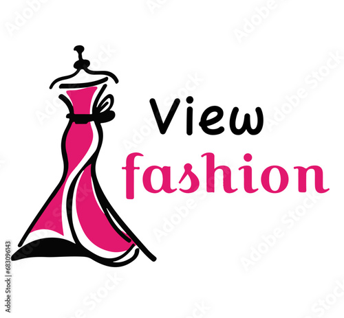 fashion Logo Design vector Template. Abstract fashion Logo Design 
