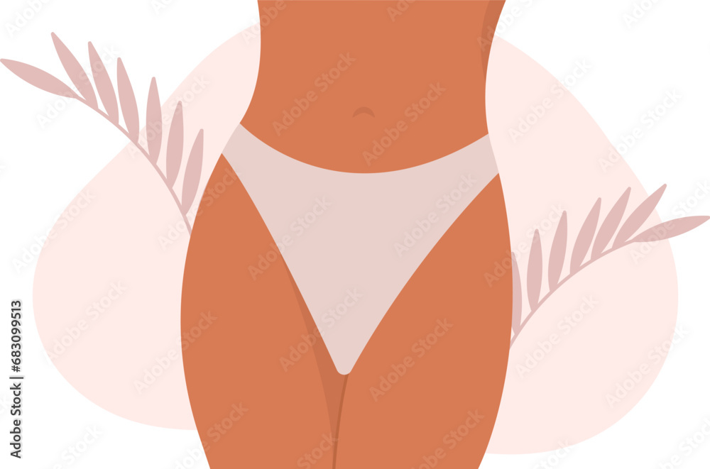 © Mykola Syvak - Woman Body Floral Sticker © Mykola Syvak - Woman Body Floral Sticker