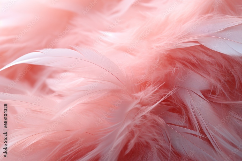 Soft feathers close-up, showing delicate texture and lightness.