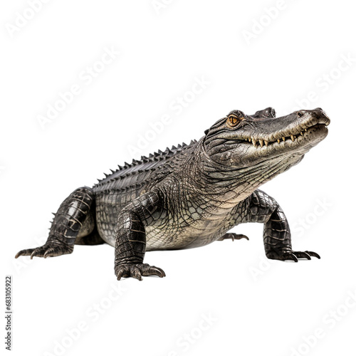 crocodile isolated on transparent background PNG image