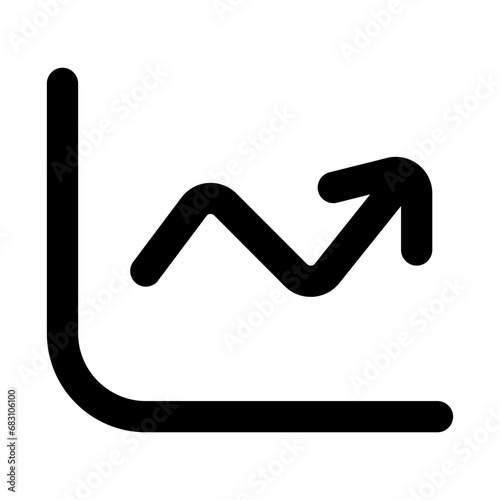 chart line line icon