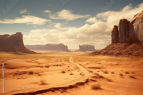 valley in the desert © KirKam