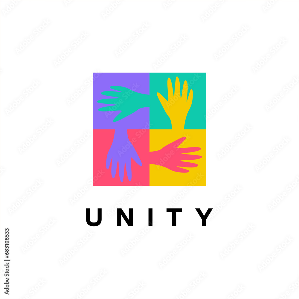 Minimal together unity logo diversity organization community Minimal together unity logo diversity organization community