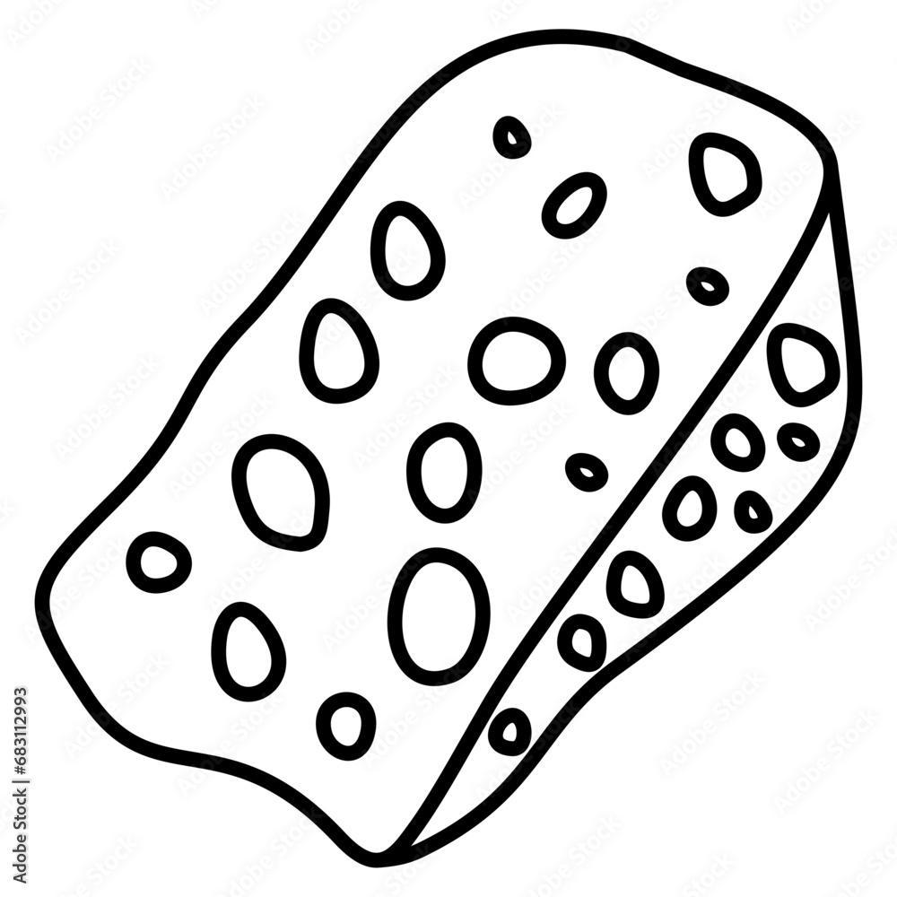 Cheese flat Lines icon for food apps and websites Cheese flat Lines icon for food apps and websites