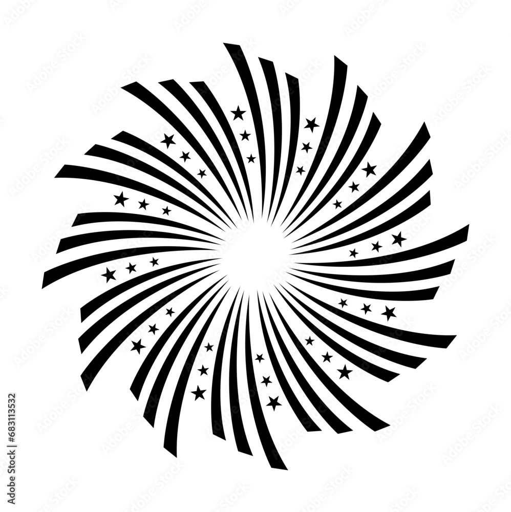 Silhouette fireworks to happy celebration event Vector Design Silhouette fireworks to happy celebration event Vector Design