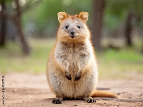 Quokka Australian animal in nature © keystoker