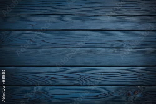 Wallpaper Mural navy blue wood planks texture dark rough wooden fence surface close up toned background Torontodigital.ca