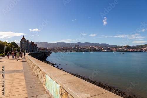 Down to the sea in Bilbao  Spain