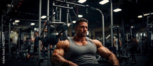 O Poder do Treino: O Homem Musculoso Celebra o Sucesso