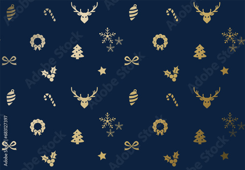 christmas seamless vector patterns, infinite texture can be used for wallpaper fill, web page background patterns, textures, textures