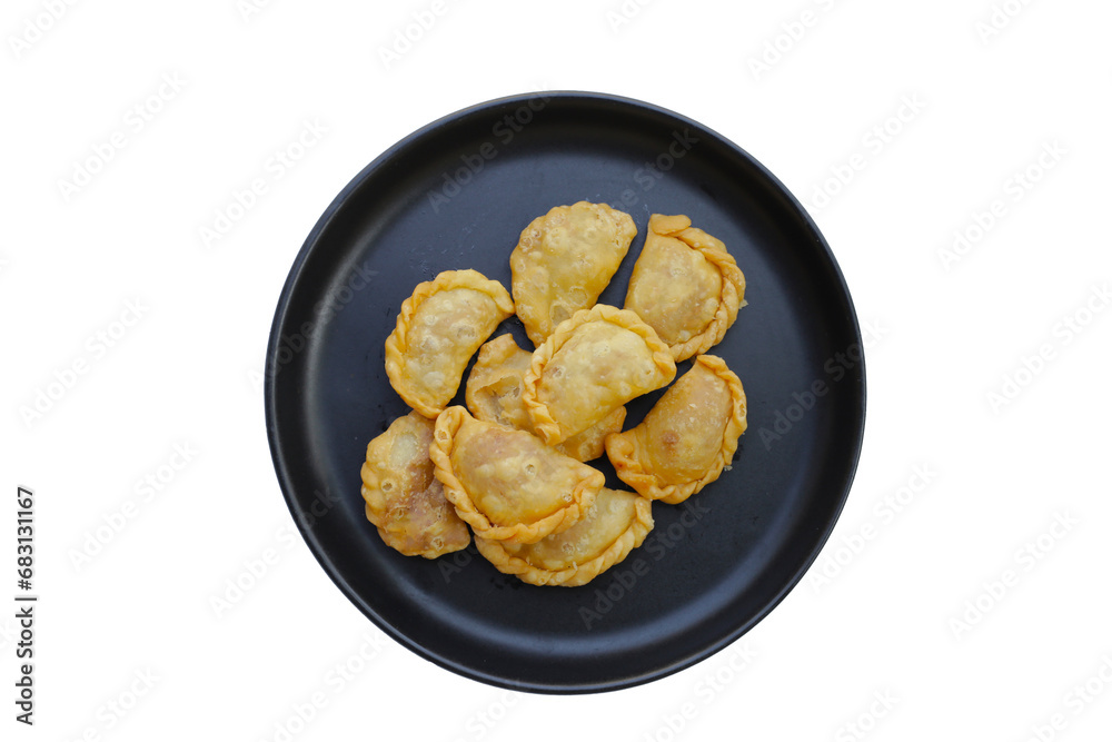 Mini curry puff. Thai dessert Mini curry puff. Thai dessert
