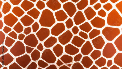 Giraffe skin texture background