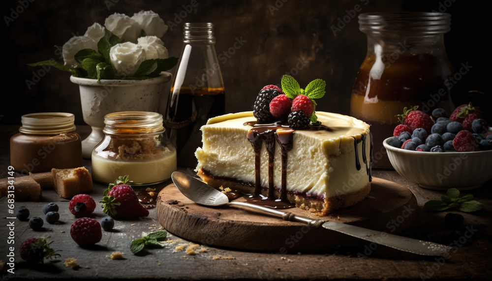 New York-style cheesecake New York-style cheesecake