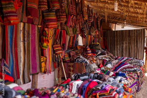 Shop of a Variety of Peruvian Souvenirs © InversedSlayer