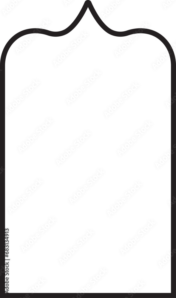 Black line Shape Islamic door and window silhouette Arabic arch. Pattern in oriental style. Frame in Arabic Muslim design editable stock for Ramadan. Mosque gate shape on Transparent background. Black line Shape Islamic door and window silhouette Arabic arch. Pattern in oriental style. Frame in Arabic Muslim design editable stock for Ramadan. Mosque gate shape on Transparent background.