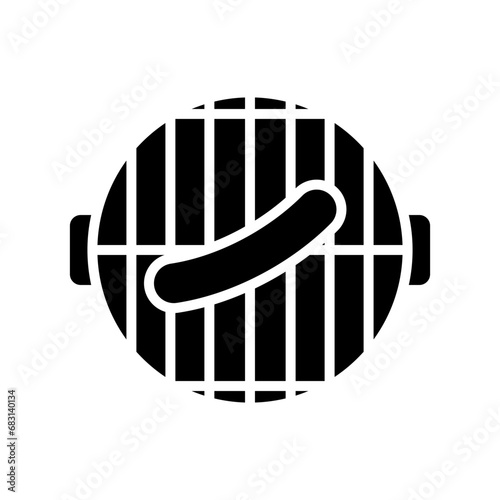 Barbecue and Grill Icon Vector Design
