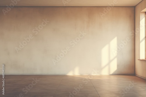 Wallpaper Mural empty room with light reflecting from window Torontodigital.ca