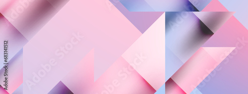 Captivating vector abstraction. Triangles interlock in mesmerizing dance, crafting dynamic geometric backdrop. Fusion of shapes and angles creates artful symphony of modern design