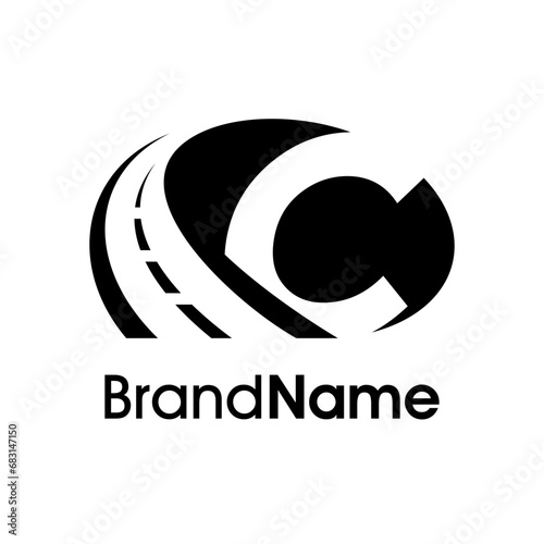 Modern Initial C Road Logo