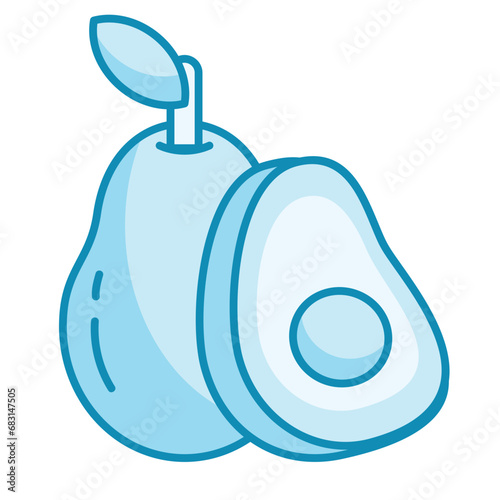 Avocado Icon