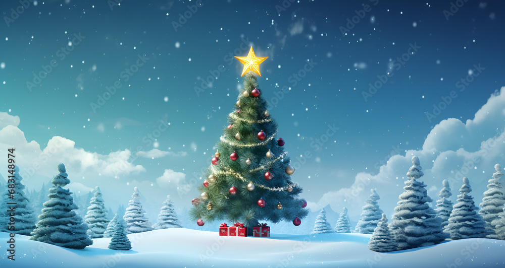 christmas tree in snow,christmas tree with snow,Winter Wonderland: Christmas Tree in Snow,Frosty Delight: Snow-Covered Christmas Tree,Enchanting Holiday Scene: Snowy Christmas Tree,Season's Greetings