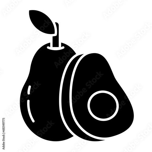 Avocado Icon