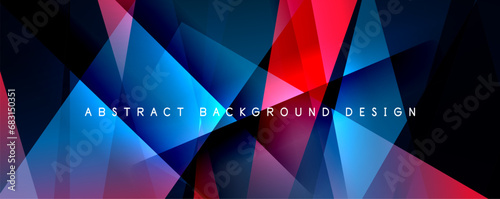 Breaking Glass Background, Kaleidoscope effect. Transparent Straight Lines. Dynamic Light Rays effect. Vector Illustration For Wallpaper, Banner, Background, Card, Book Illustration, landing page