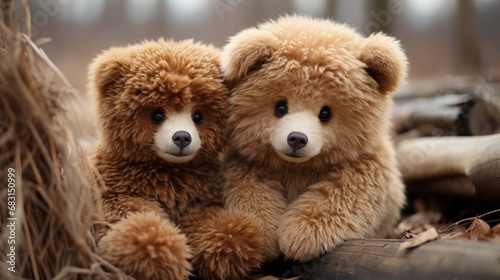 Couple teddy bear in love .UHD wallpaper © Ghulam