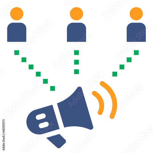 announce color style icon