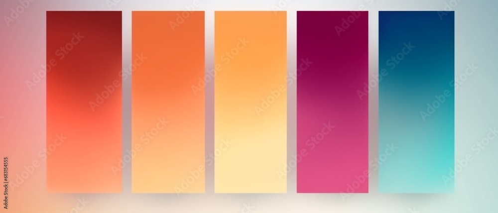 Abstract color gradient, modern blurred background and film grain texture, template with an elegant design concept, minimal style composition, Trendy Gradient grainy texture for your graphic design.