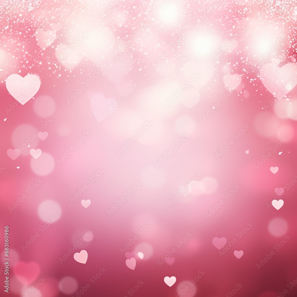 romantic pink banner template, abstract background, bokeh, glitter, heart, AIgenerated romantic pink banner template, abstract background, bokeh, glitter, heart, AIgenerated